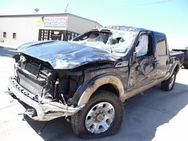 2013 Ford F-350 Lariat Navy Blue Crew Cab 6.7L Turbo Diesel AT 4WD #F22919